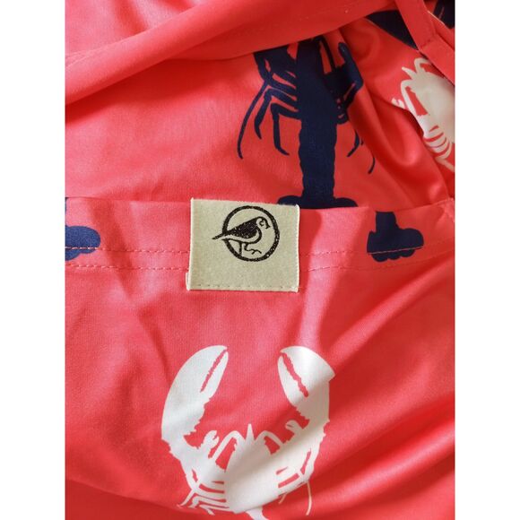 PLOVER Lobster Robe Langosta Belt Pockets Beach Cover Up Hood Anywhere Unisex OS - Picture 6 of 9